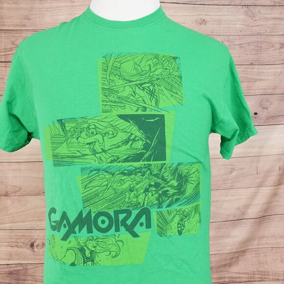 GUARDIANS OF THE GALAXY GAMORA MARVEL LOOTCRATE SUPER HERO T-SHIRT SIZE M - Picture 1 of 6